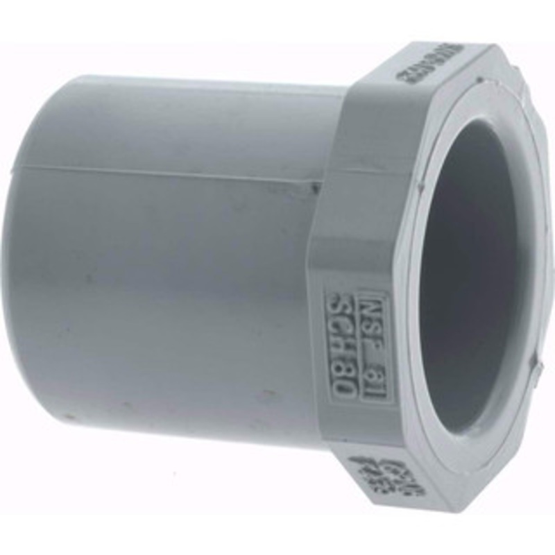 Value Collection 3/4 x 1/2 CPVC Plastic Pipe Bushing Schedule 80, Spig x Slip End Connections 837-101C – 37005758