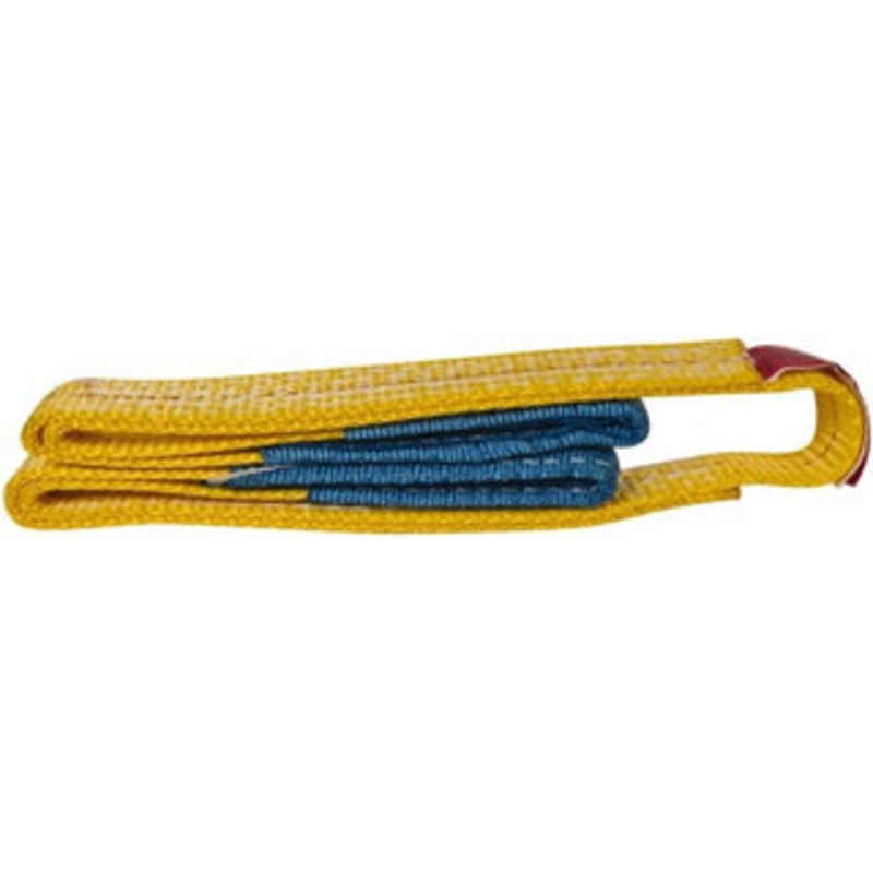Value Collection 3 ft. Long x 1 Wide, 1,600 Lb Vertical Capacity, 1 Ply, Polyester Web Sling 1,250 Lb Choker Capacity, with Eye & Eye (Flat) WS-MH-SLNG1-108 – 43681204