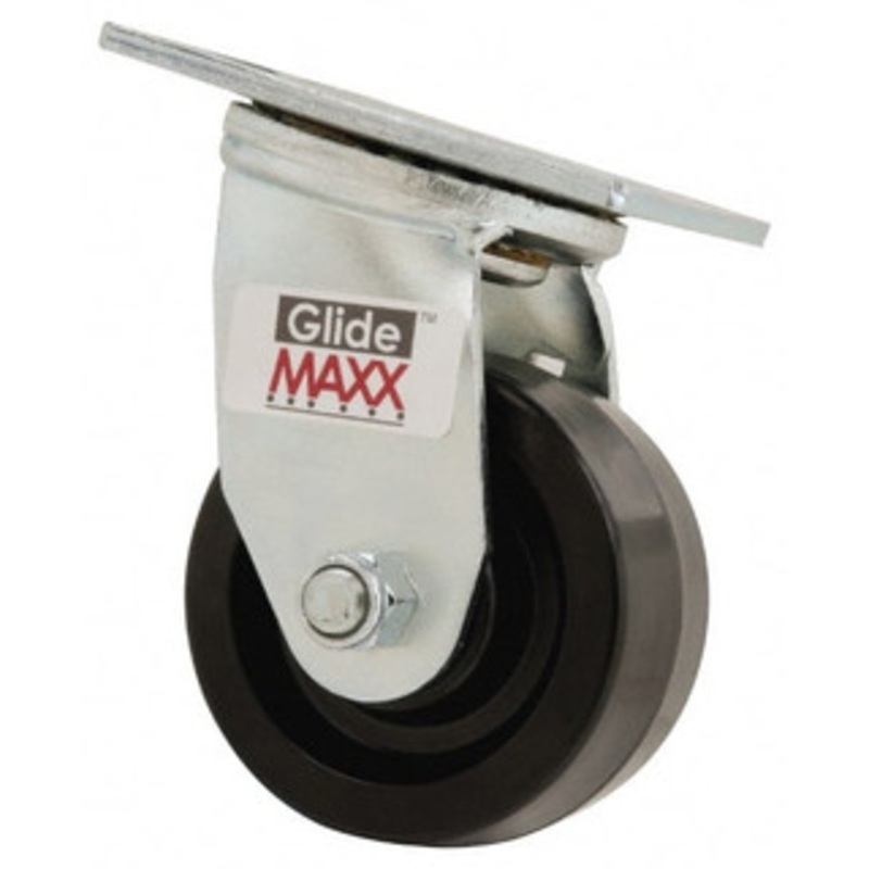 Value Collection 4 Diam x 2 Wide x 5-5/8 OAH Top Plate Mount Swivel Caster Phenolic, 800 Lb Capacity, Roller Bearing, 4 x 4-1/2 Plate GMC-SH-0071 – 66027855