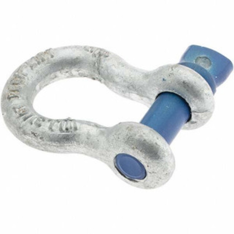 Value Collection 5/8 Nominal Chain Size, 3.25 Ton Steel Screw Anchor Shackle 3/4 Pin Diam, 2-3/8 High x 1-1/2 Wide Inside Jaw BD-32654 – 53595583