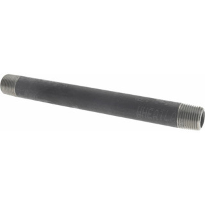 Value Collection Schedule 80, 1/2 Diam x 8 Long Black Pipe Nipple Threaded 0304080 – 02993251