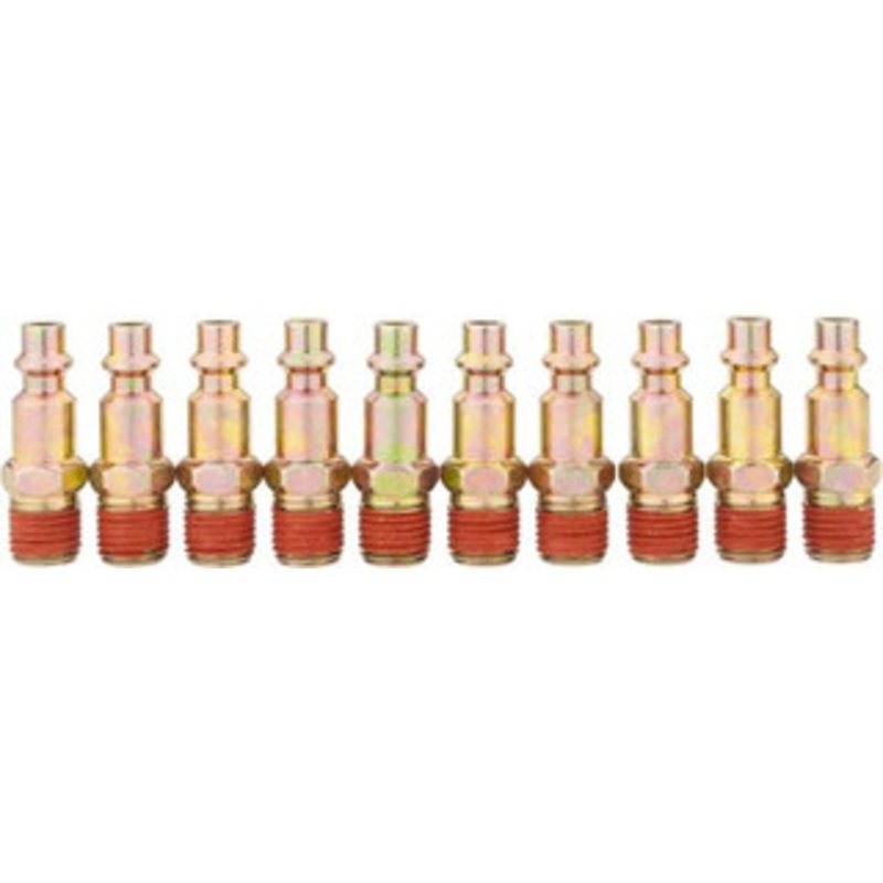 Value Collection 1/4 Male NPT Milton Pneumatic Hose Connector Heat Treated Steel, 1/4 Body Diam 2542582521JP – 67691345