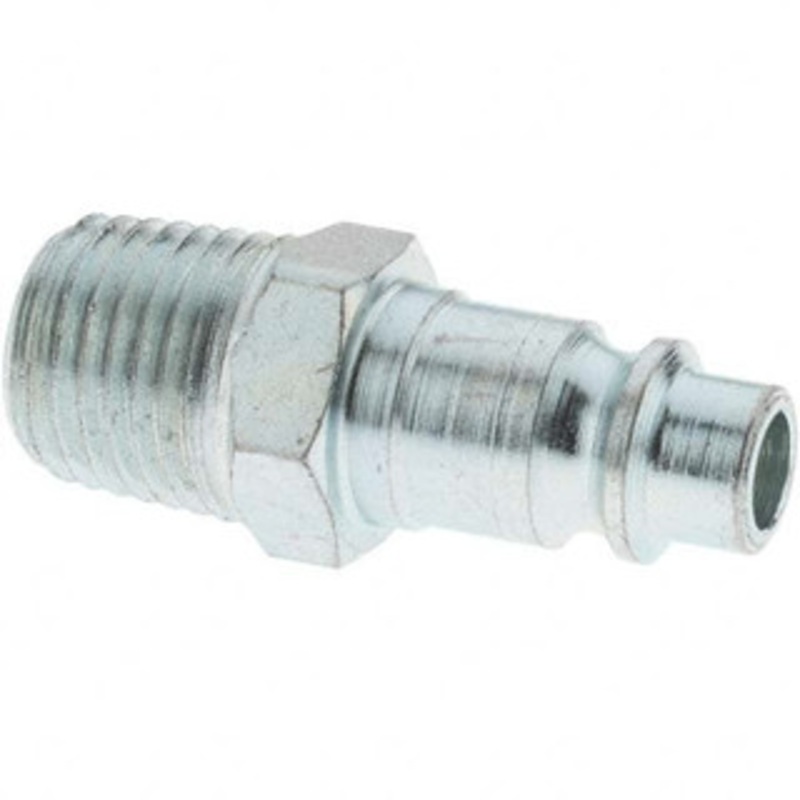 Value Collection 1/4 Pipe Thread Acme Pneumatic Hose Nipple Brass, 1/4 Body Diam BD-KP9739 – 53603320