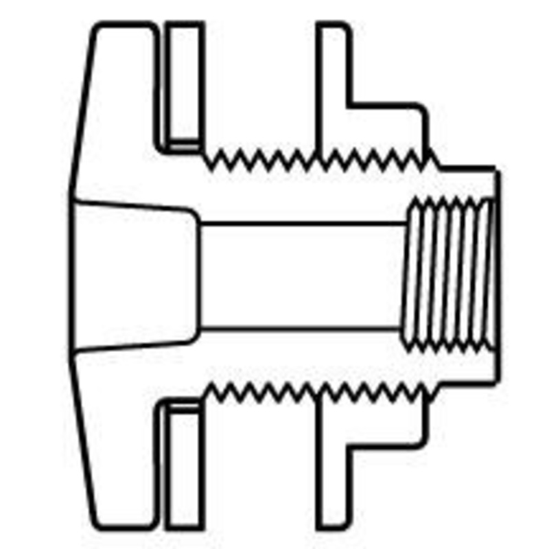 Value Collection 3 CPVC Plastic Pipe Tank Adapter Schedule 80, Soc x Fipt End Connections 8171-030C – 74031949