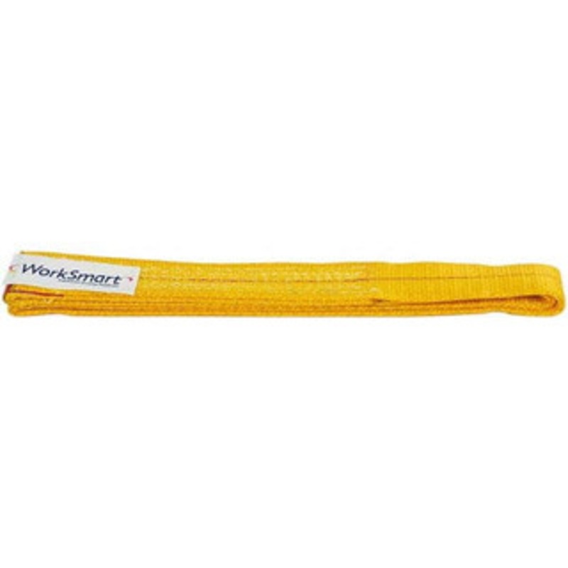 Value Collection 3 ft. Long x 2 Wide, 4,800 Lb Vertical Capacity, 1 Ply, Nylon Web Sling 3,800 Lb Choker Capacity, with Endless Sling WS-MH-SLNG1-105 – 43683663