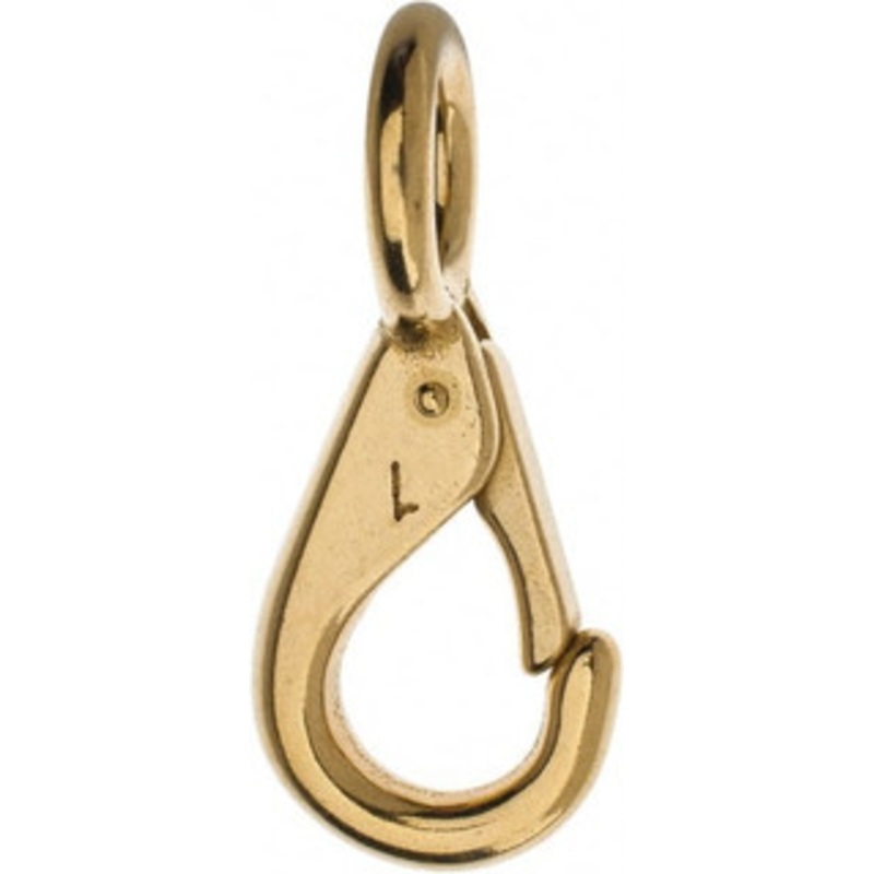 Value Collection 3 Long Fixed Eye Boat Snap Solid Brass with 3/8 Snap Opening 67790907 – 67790907