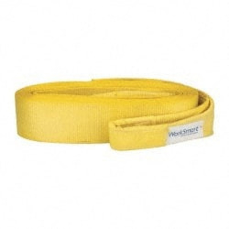 Value Collection 30 ft. Long x 4 Wide, 35,000 Lb Basket Capacity, 1 Ply, Polyester Web Sling Yellow WS-MH-RTD-024 – 93246767