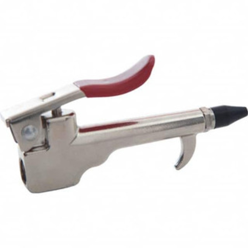 Value Collection 90 Max psi Rubber Thumb Lever Blow Gun 1/4 NPT, 1 Tube Length, Chrome Plated Zinc 4011955513JP – 40247835