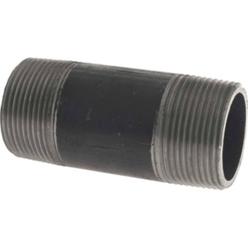 Value Collection Schedule 80, 1-1/4 Diam x 3-1/2 Long Steel Black Pipe Nipple Threaded 0312034 – 36996510