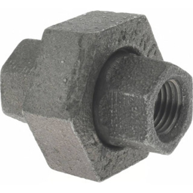 Value Collection Size 1/4, Class 300, Malleable Iron Black Pipe Union 300 psi, Threaded End Connection B342 8 300# – 36997450