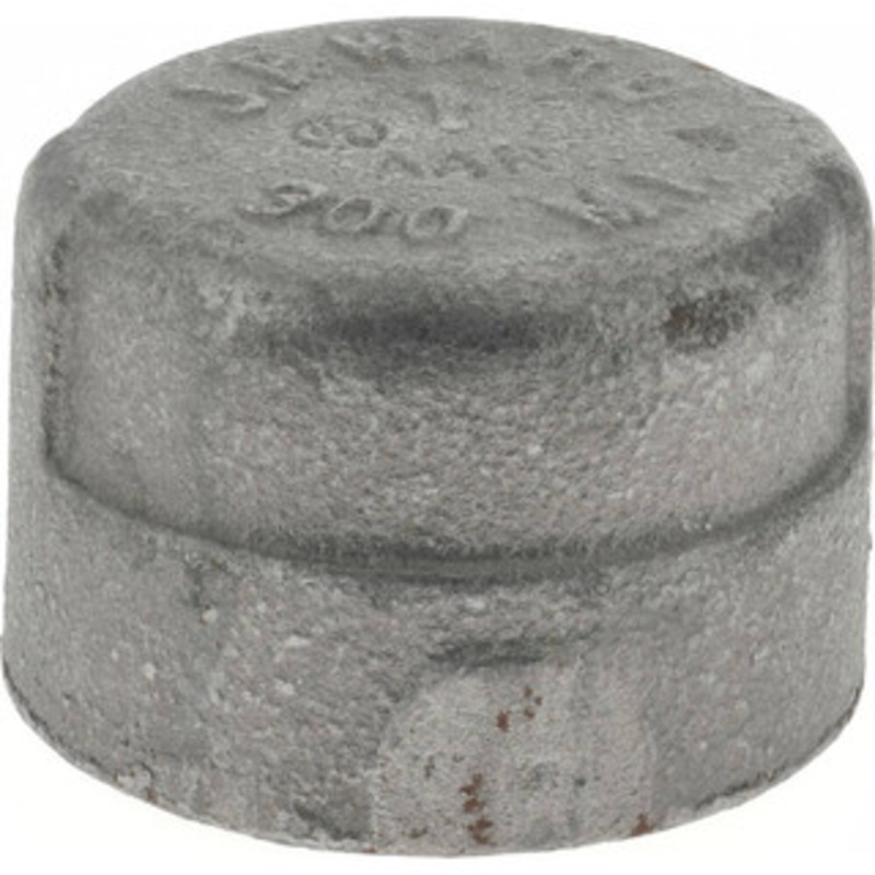 Value Collection Size 1, Class 300, Malleable Iron Black Pipe End Cap 300 psi, Threaded End Connection B300 25 300# – 36997336