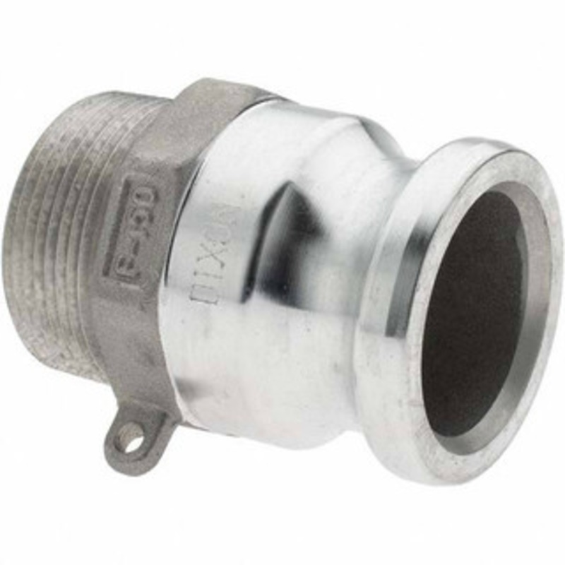 Value Collection 1-1/2 Cam & Groove Male Adapter Male NPT Thread Part F, Aluminum, for Suction & Discharge Hose BD-13781 – 53575031
