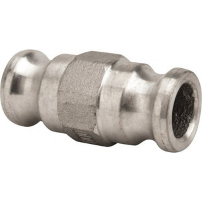 Value Collection 1 x 1 Cam & Groove Spool Adapter Aluminum, 1,000 Max psi, for Suction & Discharge Hose WS-HF-CAM-196 – 44794535