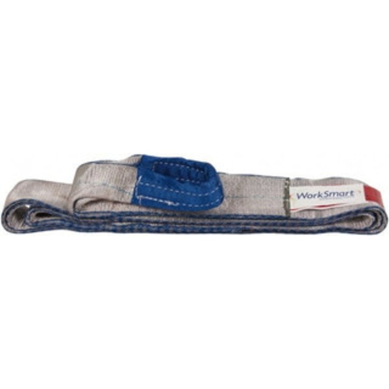 Value Collection 12 ft. Long x 3 Wide, 4,800 Lb Vertical Capacity, 1 Ply, Polyester Web Sling 3,800 Lb Choker Capacity, with Eye & Eye (Flat) WS-MH-SLNG1-266 – 43682897