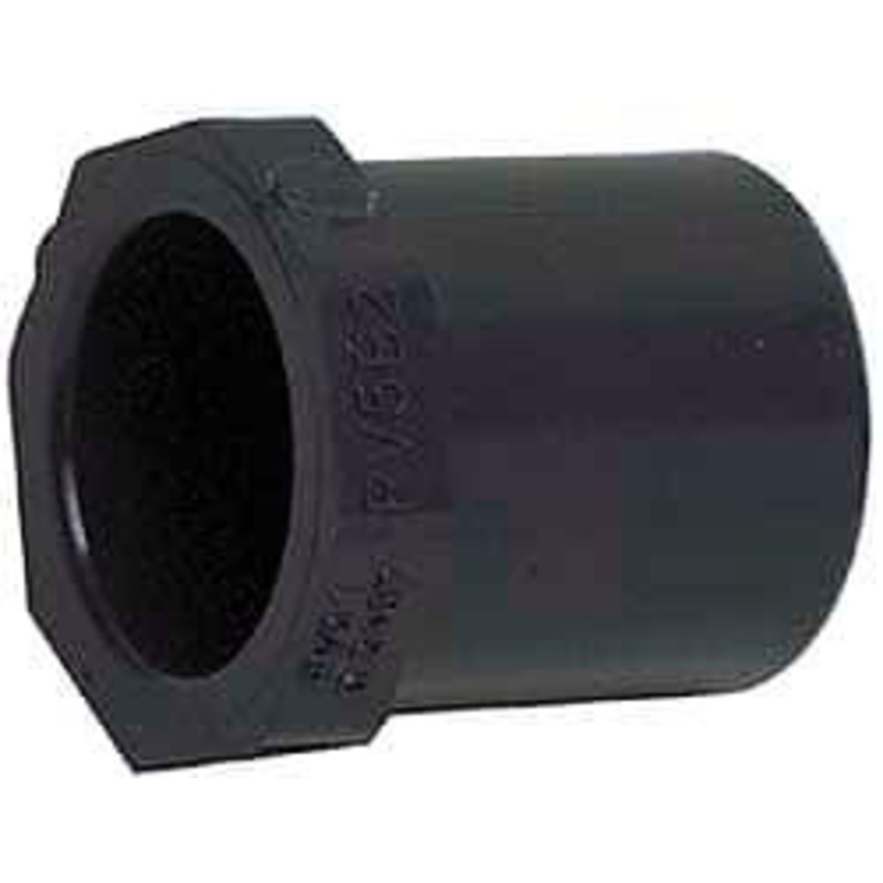 Value Collection 2-1/2 x 1-1/4 PVC Plastic Pipe Reducer Bushing Schedule 80, Spig x Soc End Connections 837-290 – 89492318