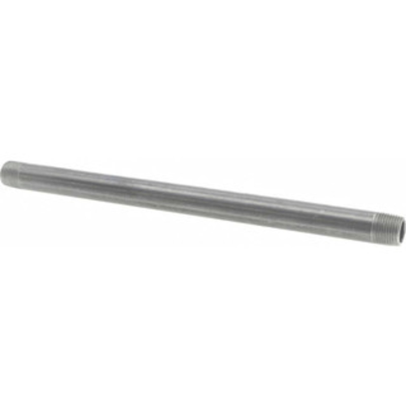 Value Collection Schedule 40, 3/8 Diam x 10 Long Steel Black Pipe Nipple Welded MSCNB03100 – 62145230