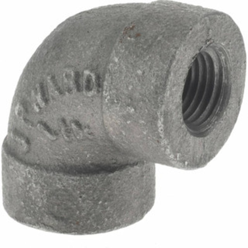 Value Collection Size 1/4, Class 300, Malleable Iron Black Pipe 90 Elbow 300 psi, Threaded End Connection B90 8 300# – 36996767