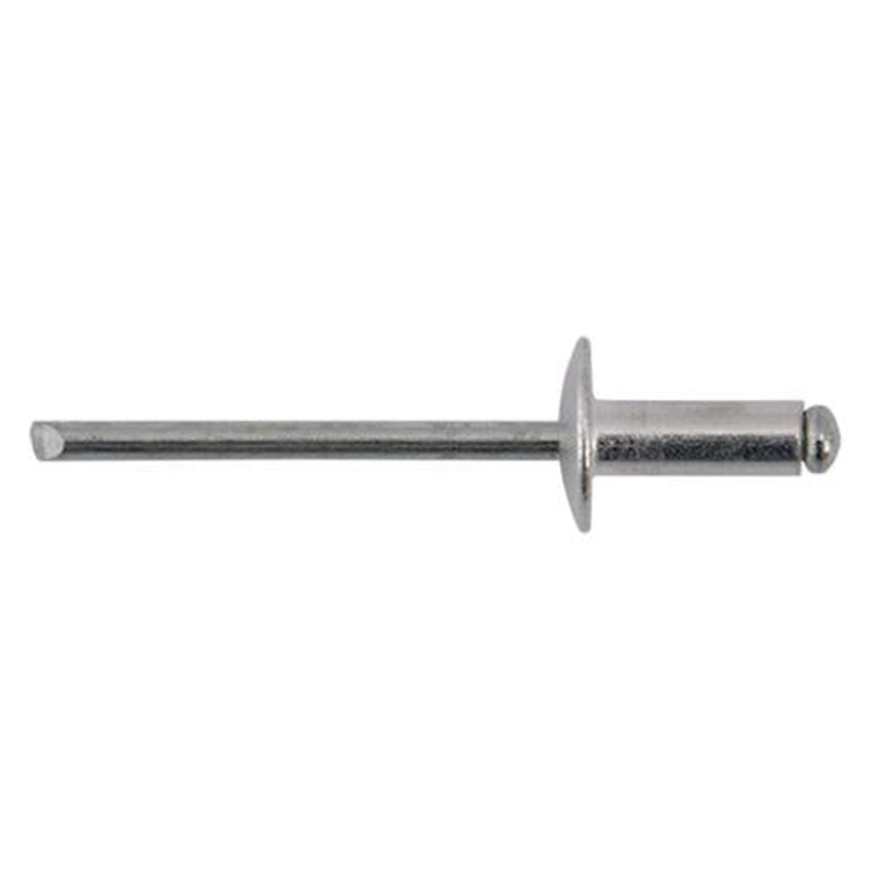 Rivetto A Strappo In Alluminio 4,0 X   7 –  Testa 10 Cf.100 Pz