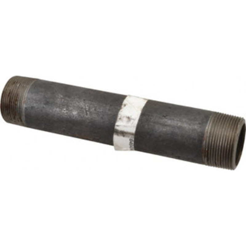 Value Collection Schedule 80, 9 Long Black Pipe Nipple Threaded 0314090 – 04042404
