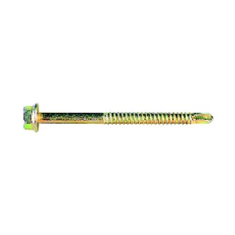 Viti Tirafondo Autoperforante Per Ferro  Mm 6,3 X 100 Conf. 100 Pz
