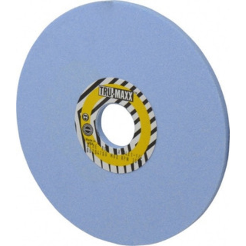 Tru-Maxx 7 Diam x 1-1/4 Hole x 1/4 Thick, J Hardness, 80 Grit Surface Grinding Wheel Ceramic, Type 1, Medium Grade, 3,600 Max RPM, Vitrified Bond, No Recess T1-7WB31191-T – 06294706