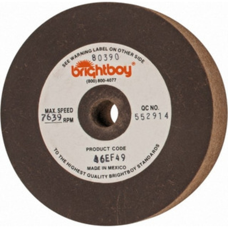 Cratex 4 Diam x 1/2 Hole x 1 Thick, 46 Grit Surface Grinding Wheel Coarse Grade 80390 – 05043617
