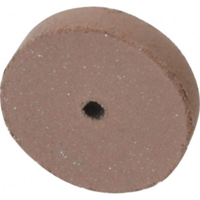 Cratex 5/8 Diam x 1/16 Hole x 1/8 Thick, Surface Grinding Wheel Silicon Carbide, Fine Grade, 25,000 Max RPM, Rubber Bond, No Recess 54F – 96810965