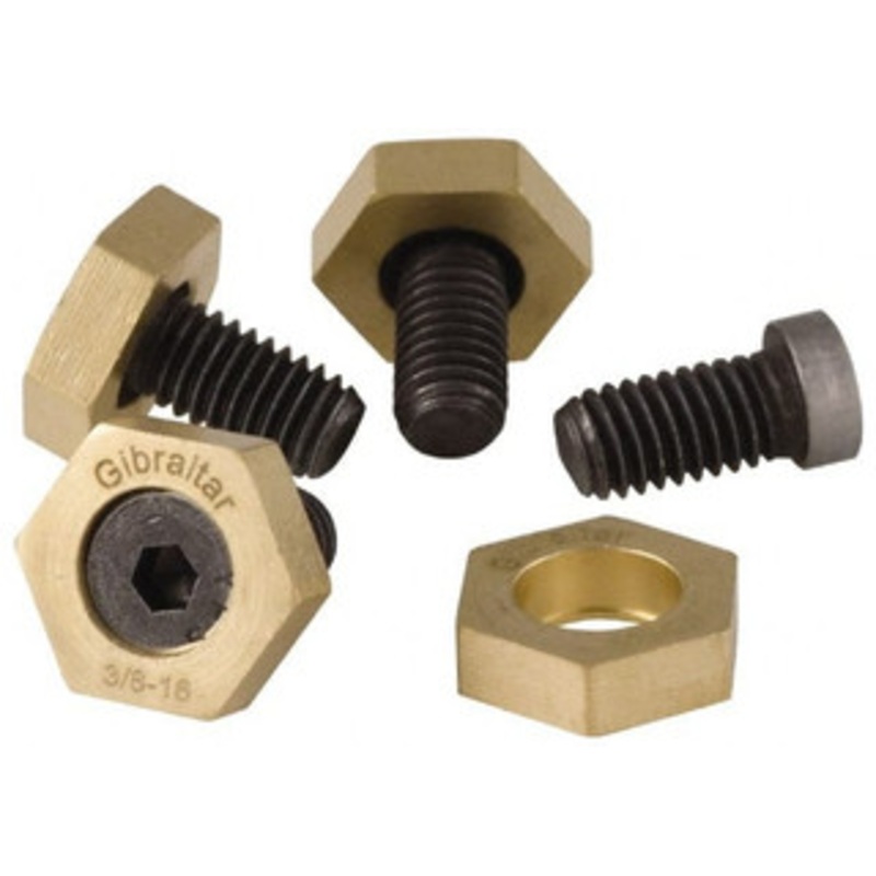 Gibraltar 5/16-24, 1/2 Long, Steel, Cam Clamp Screw 13/16 Hex, Use with Gibraltar Fixture Clamp 00642611 G-02SC12024 – 00642850
