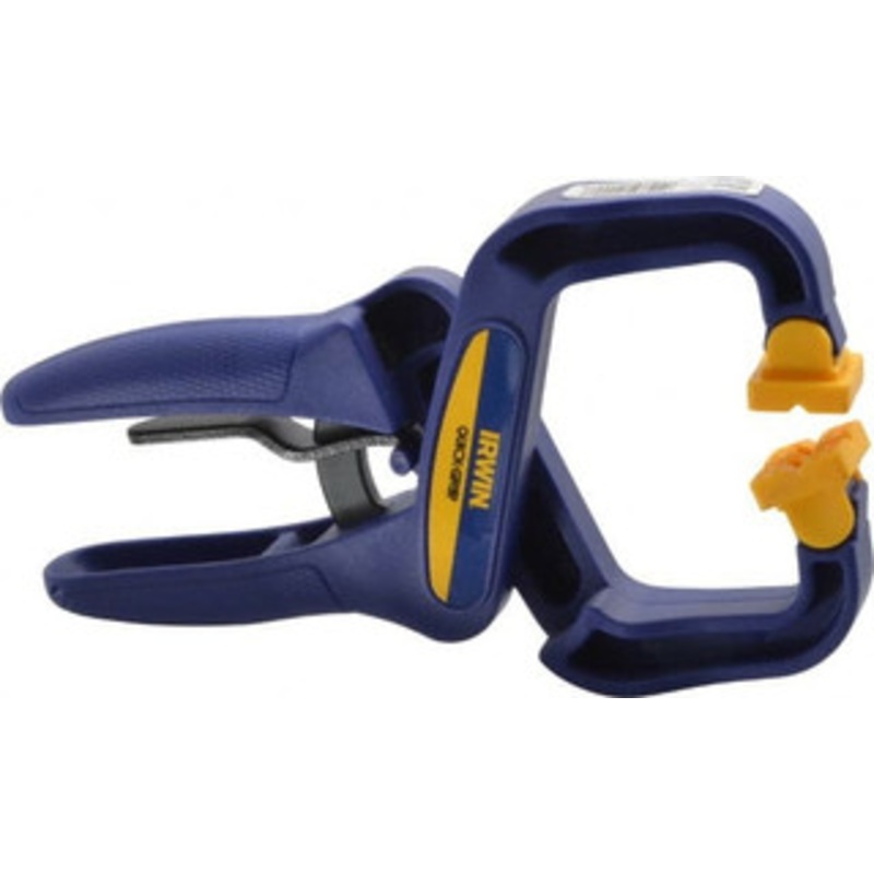 IRWIN 2 Jaw Opening Capacity, 2 Throat Depth, Spring Clamp 50 Lb Clamping Pressure, 7-1/2 OAL 59200CD – 81731424