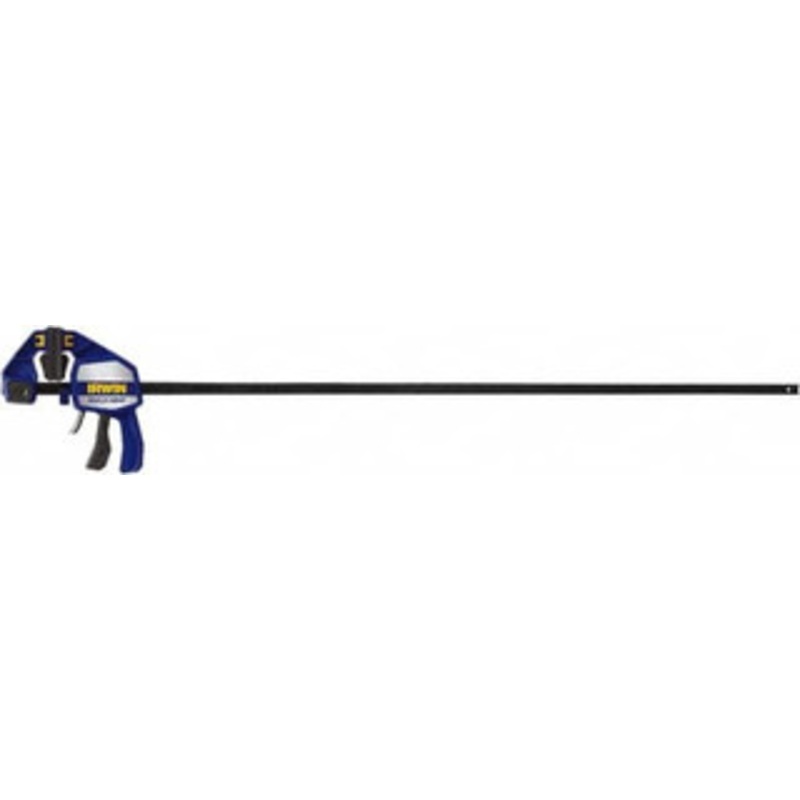 IRWIN 50 Capacity, 3-5/8 Throat Depth Carbon Steel Bar Clamp 600 Lb Clamping Pressure, 1495.43mm Max Spread 1964716 – 50516111