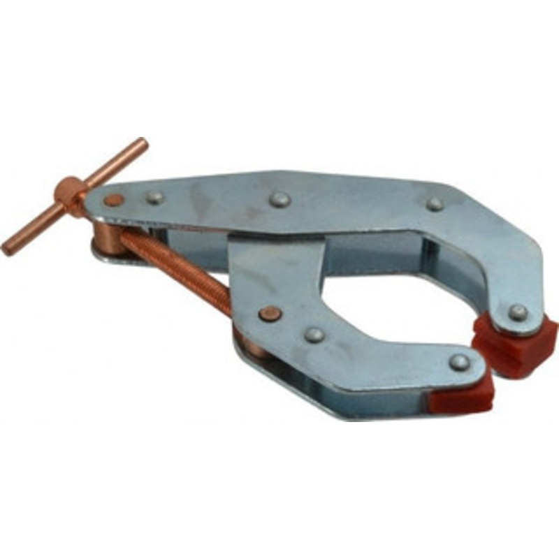 Kant Twist 1,700 Lb, 4-1/2 Max Opening, 2-1/4 Open Throat Depth, 3-13/16 Closed Throat Depth, Cantilever Clamp Polyurethane Jaw, T-Handle, 6-1/2 OAL, 7 Max Width K045TUD – 08087587