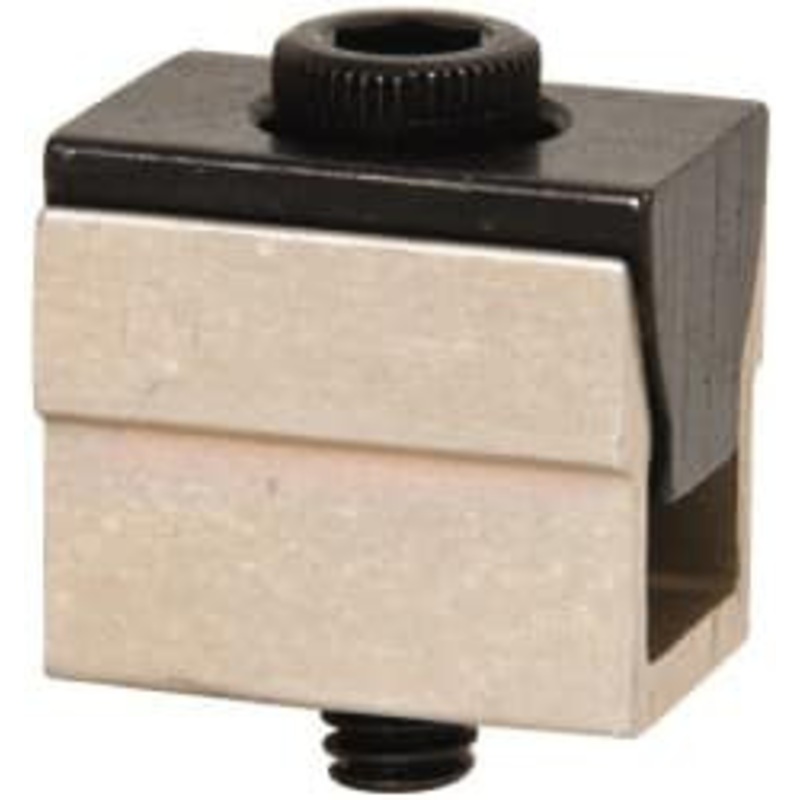 Mitee-Bite 500 Lb Holding Force Single T-Slot Wedge Clamp 0.41 Wide x 5/8 Deep x 1/2 High Base, 0.485 to 0.53 Jaw Spread, 2-1/2 Lb/Ft Torque, 8-32 Screw Thread 60500 – 06948053