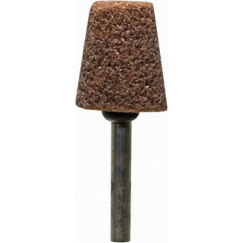 Tru-Maxx 1/2 Head Diam x 5/8 Thickness, B91, Cylinder End, Aluminum Oxide Mounted Point Burnt Orange, Medium Grade, 60 Grit, 34,500 RPM TM-GPB91O – 69699031