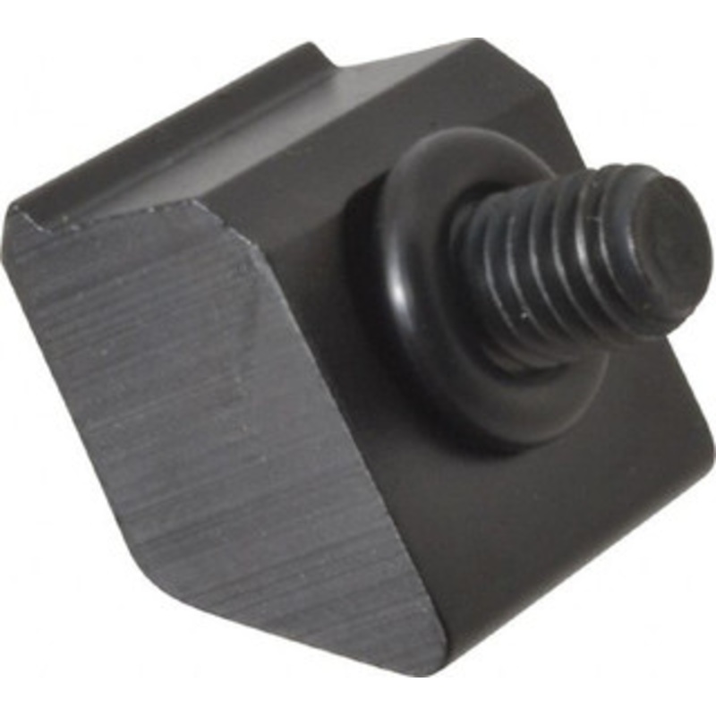 Mitee-Bite 1/2-13 Screw Thread, 1-1/2 Wide x 3/8 High, Serrated Steel Standard Style Screw Mount Toe Clamp 12,000 Lb Holding Force, 1,300 Lb Torque, 108.33 Lb Ft Torque, 0.77 Long Extension, 0.075 Throw, 2 Clamps in Package 26080 – 62019021