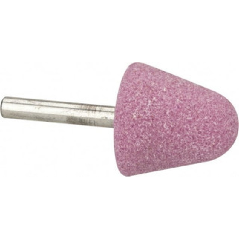 Tru-Maxx 1-1/4 Head Diam x 1-1/4 Thickness, A4, Tree End, Aluminum Oxide Mounted Point Pink, Medium Grade, 60 Grit, 28,550 RPM 66253291558 – 89677553