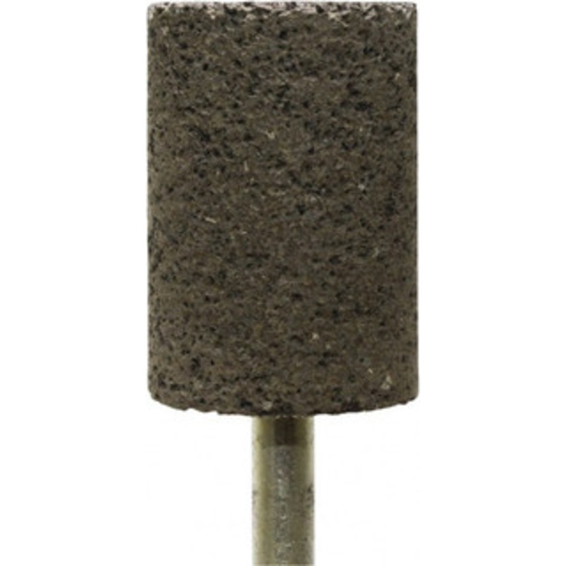 Tru-Maxx 1 Head Diam x 1-1/2 Thickness, W221, Cylinder End, Zirconia Alumina Mounted Point Brown, Coarse Grade, 24 Grit, 19,120 RPM TM-221ZB1WD2 – 69699320