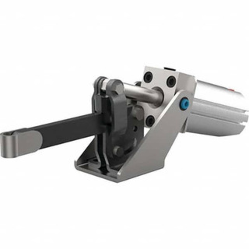 Destaco 499 Lb Inner Hold Capacity, Horiz Mount, Air Power Hold-Down Toggle Clamp G1/8 Port, 145 Max psi, 103 Bar Opening, 35.05mm Height Under Bar 807-SE – 44004323