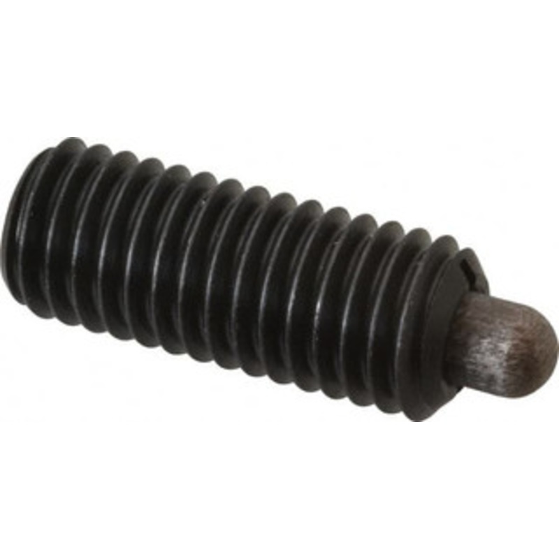 Gibraltar 1/2-13, 1-1/4 Thread Length, 1/4 Plunger Projection, Steel Threaded Spring Plunger 0.246 – 1/4 Max Plunger Diam, 1-1/4 Plunger Length, 2.7 Lb Init End Force, 9.3 Lb Final End Force SWPN-8A-G – 04454476