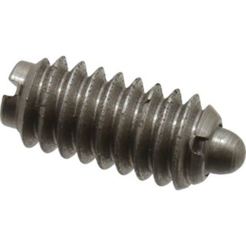 Gibraltar 1/4-20, 17/32 Thread Length, 0.078 Plunger Projection, Stainless Steel Threaded Spring Plunger 0.119 Max Plunger Diam, 0.531 Plunger Length, 1 Lb Init End Force, 3.5 Lb Final End Force SSW10-4SL-G – 73260234