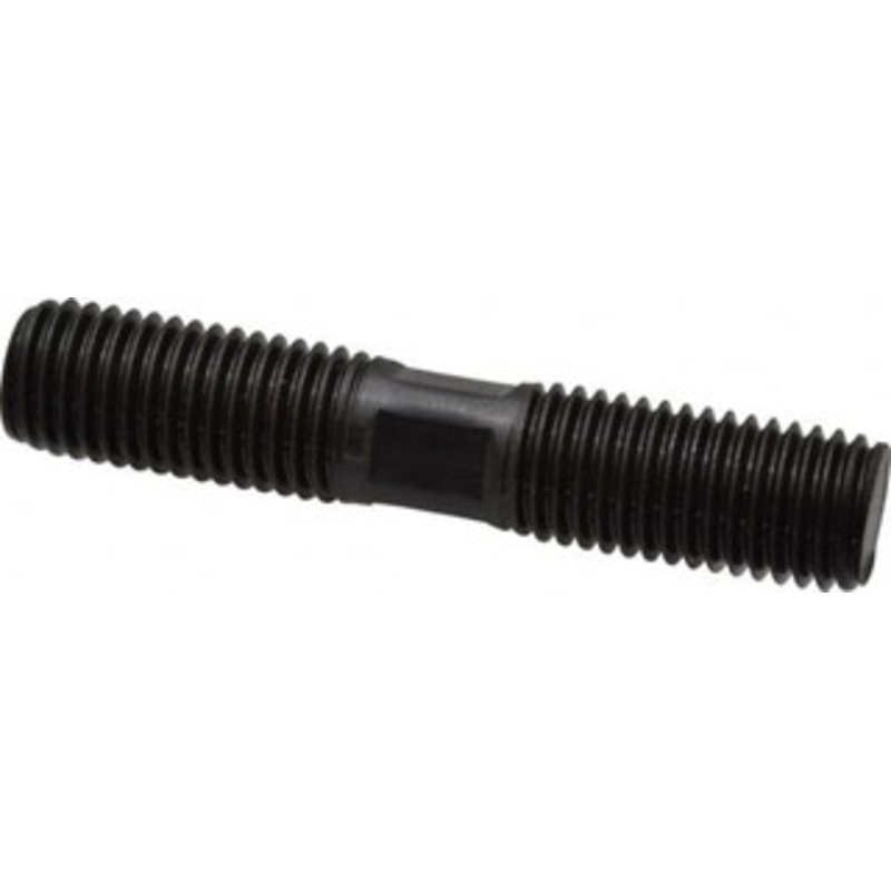 Gibraltar 3/4-10 4 OAL Equal Double Threaded Stud Alloy Steel, Black Oxide Finish, 1-5/8 Equal Thread Length 40903G – 74473885