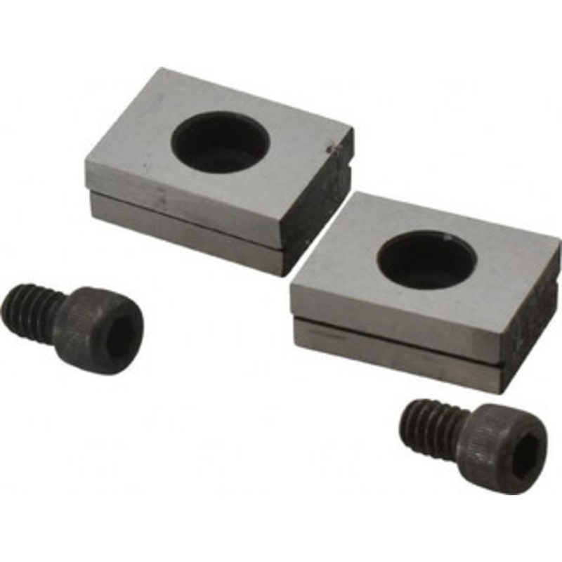 Kurt 11/16 Base Width, 3/4 Slot Width, 1/4 Fastener Diam Compatibility, Step Fixture Key 0.12 Slot Height, 7/32 Base Height, 1 OAL x 3/4 Overall Width x 3/8 Overall Height D50-33C – 09214727