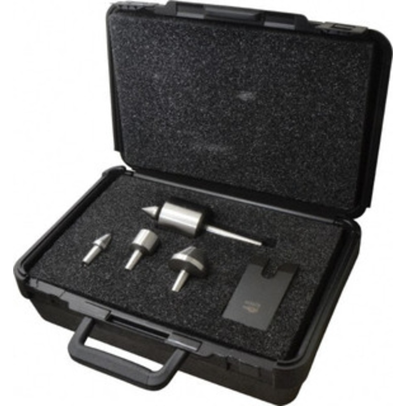 Riten 4 Point, 100 Lb Max Workpiece, Bull Nose, Female, Standard & Tracer Points, Hardened Tool Steel, Live Center & Point Set 2MT Taper, Interchangeable 49502 – 82816026