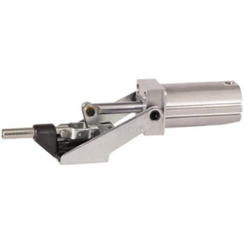 Destaco 16,000 Lb Capacity, 2 Plunger Travel, 5/8-11 x 5/8 Plunger, 1/8 NPT Port, 5,522 N at 5 Bar, Air Power Straight Line Action Clamp 2.63 Centerline Height, 20.56 Overall Closed Length x 7.21 Overall Closed Height 850 – 89305247