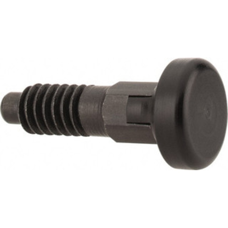 Gibraltar 1/2-13, 0.31 Max Plunger Diam, 0.5 Lb Init to 1.75 Lb Final End Force, Locking Knob Handle Plunger Delrin Knob, 1-1/4 Body Length, 1 Length Under Head/Shoulder, 1/4 Plunger Projection SDKL50-PT-G – 04627949