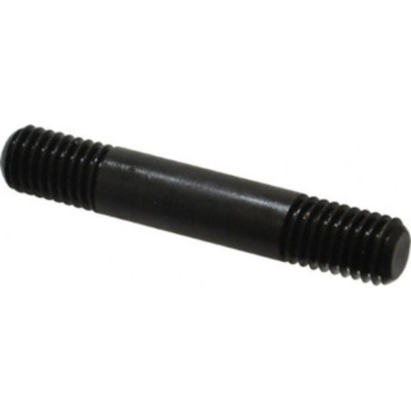 Gibraltar 1/2-13 3 OAL Equal Double Threaded Stud Carbon Steel, Black Oxide Finish, 7/8 Equal Thread Length ST2-30-G – 09392838