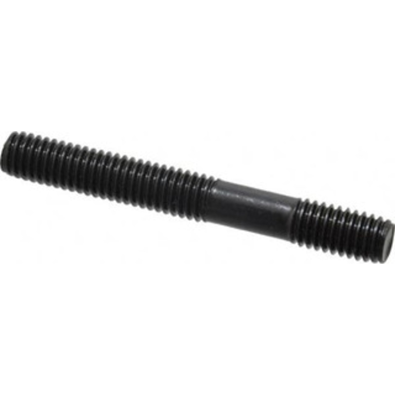 Gibraltar 3/8-16 3 OAL Unequal Double Threaded Stud Carbon Steel, Black Oxide Finish, 1-1/2 Long Thread Length, 5/8 Short Thread Length 40552G – 86776473