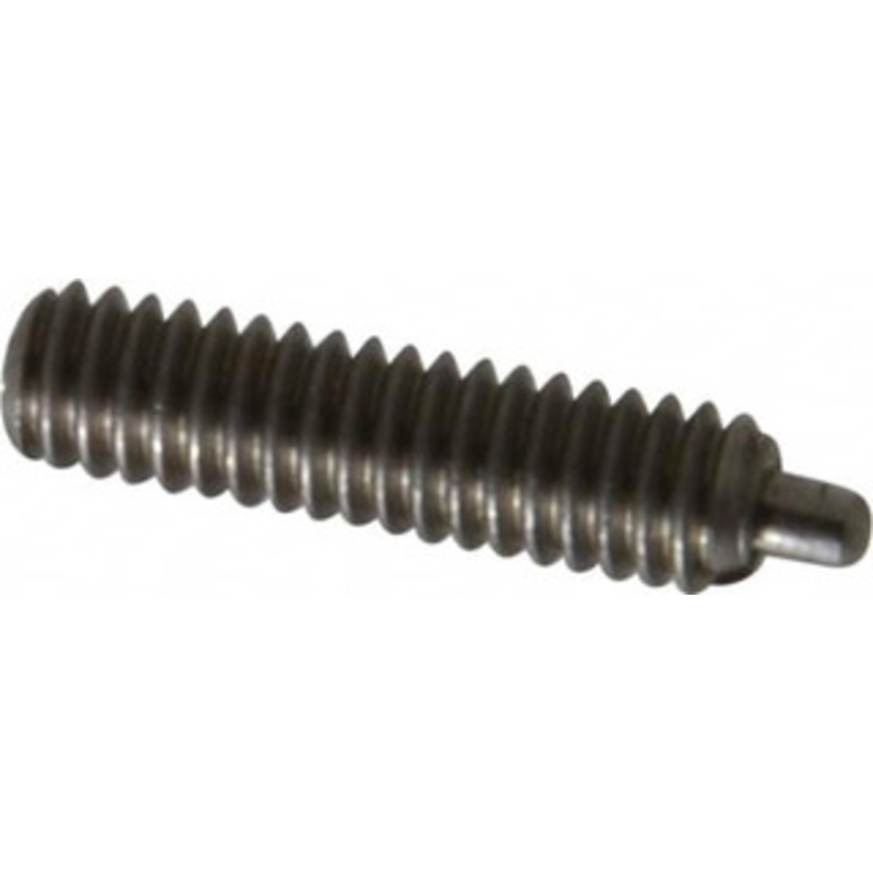 Gibraltar 8-32, 5/8 Thread Length, 3/32 Plunger Projection, Stainless Steel Threaded Spring Plunger 0.069 Max Plunger Diam, 5/8 Plunger Length, 0.7 Lb Init End Force, 2.3 Lb Final End Force, 0.05 Hex SSW10-2A-G – 06694723