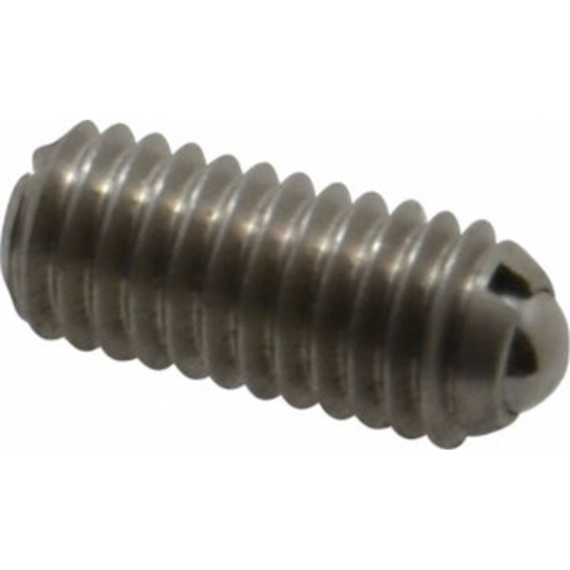 Gibraltar M6x1.0, 3.5mm Ball Diam, 14mm Body Length, 1mm Max Ball Reach, Threaded Ball Plunger Stainless Steel Body, Stainless Steel Ball, 0.45 Lb Initial End Force, 1.35 Lb Final End Force MSSW10-4BL-G – 06693667