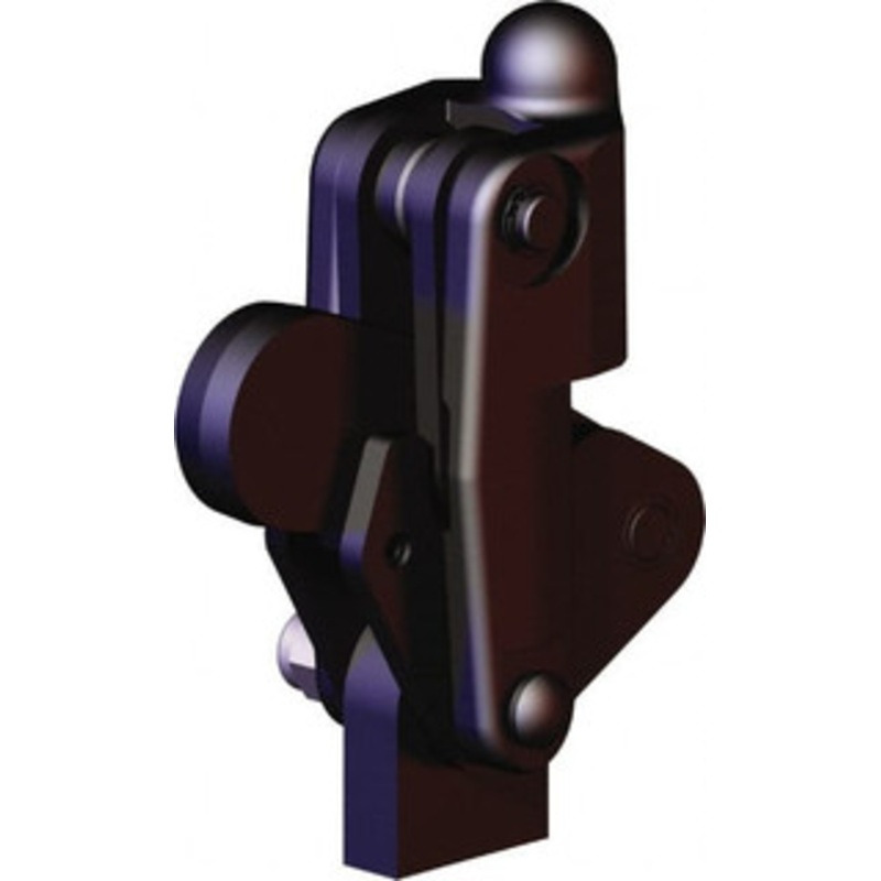 Destaco 2,473 Lb Holding Capacity, Vertical Handle, Manual Hold Down Toggle Clamp 200 Bar Opening, Weldable Base, Oxide Finish, Forged Alloy Steel 505-MB – 02917649