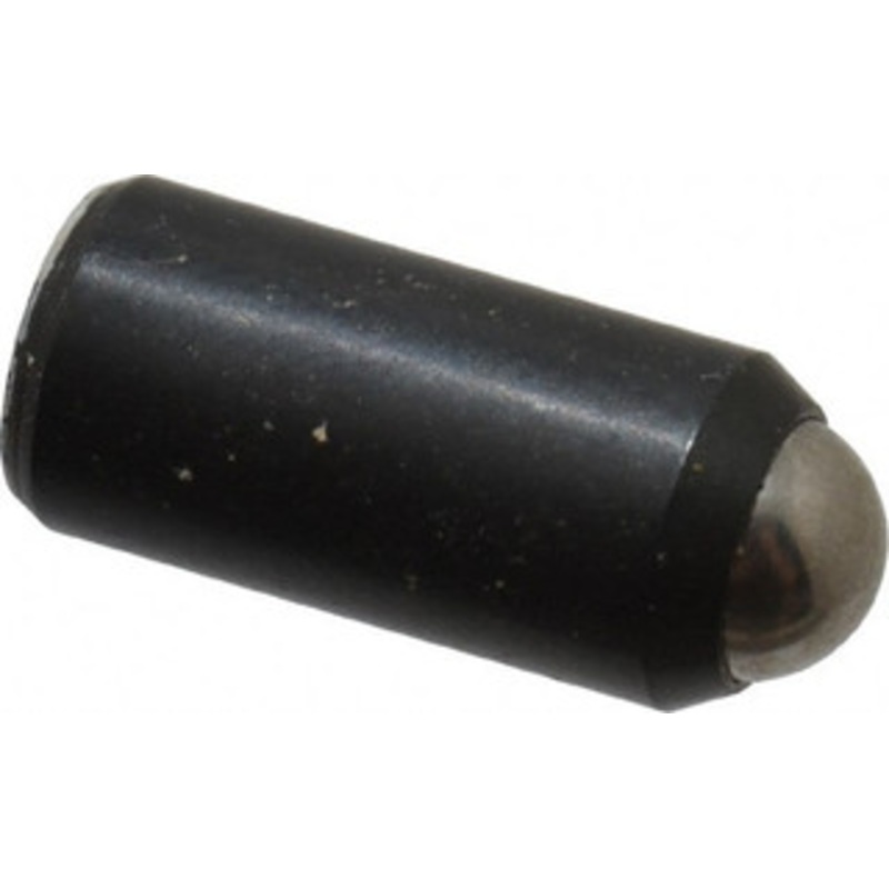 Gibraltar 0.525 Body Length x 1/4 Body Diam, 1.5 Lb Init to 3.5 Lb Final End Force, Steel Press Fit Ball Plunger 3/16 Ball Diam, 0.07 Max Ball Reach, +0.0010, +0.0020 Tolerance 10602 – 60931656